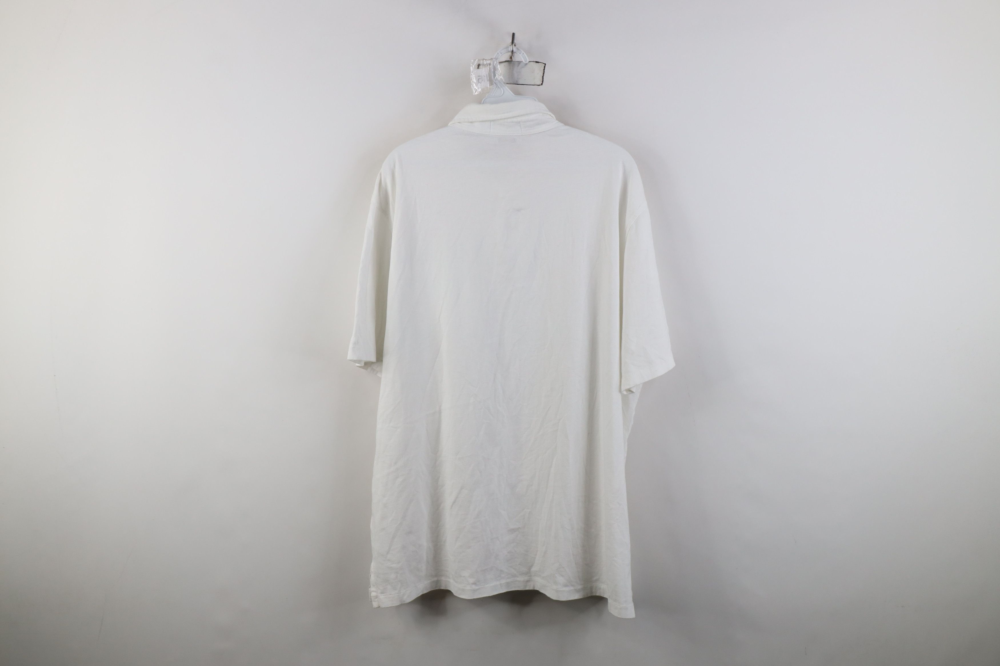 Ralph Lauren Ralph Lauren Touch Knit Collared Golf Polo Shirt White Size US XL / EU 56 / 4 - 11 Thumbnail