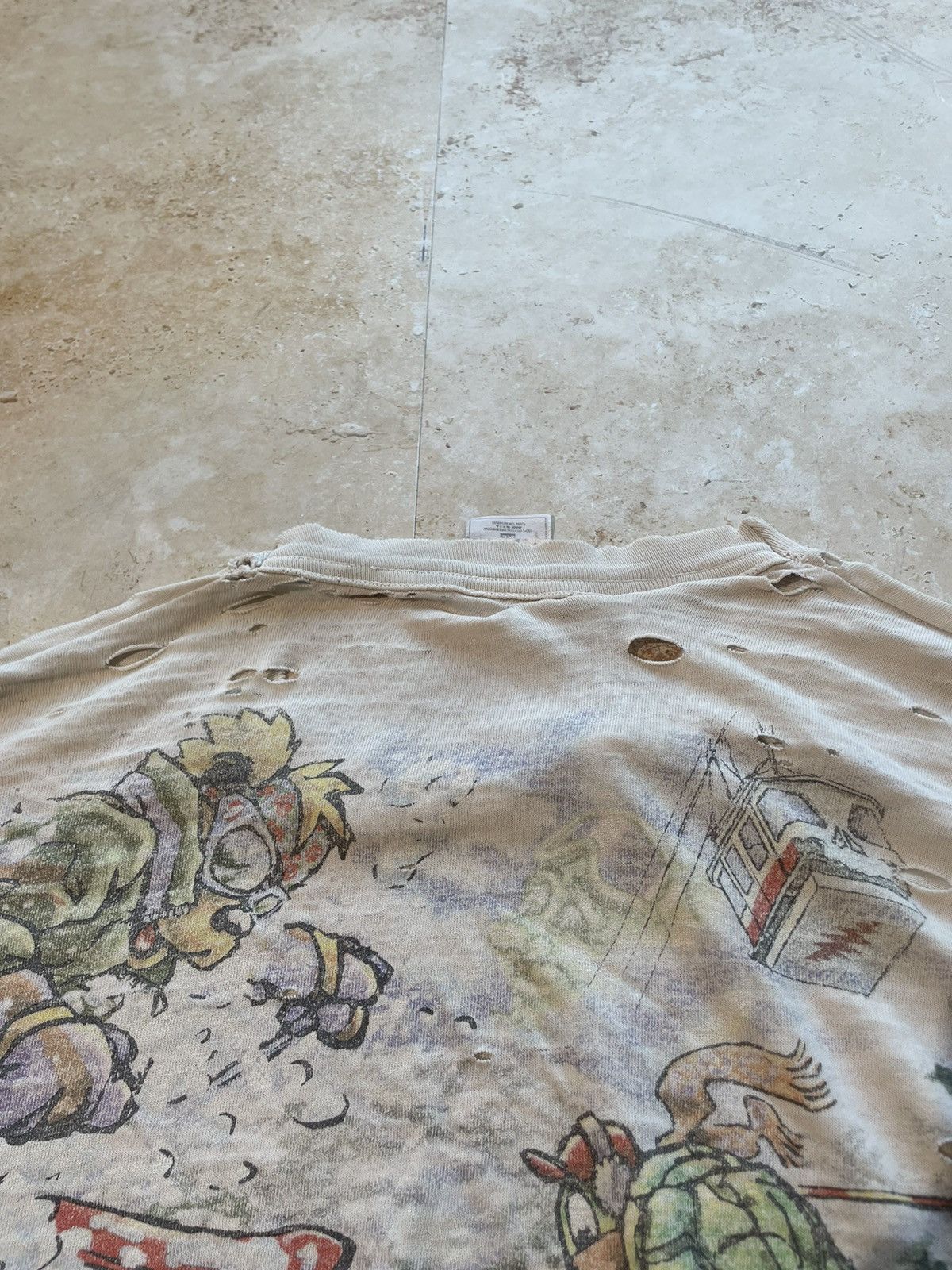 Band Tees × Grateful Dead × Vintage Vintage Grateful Dead Band Tour Tshirt Tie Dye Size US XL / EU 56 / 4 - 6 Thumbnail