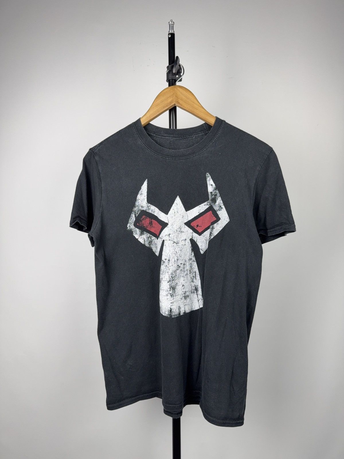 DC Comics DC Comic Men's Batman Movie Bane Mask T-Shirt, Black Size US M / EU 48-50 / 2 - 1 Thumbnail