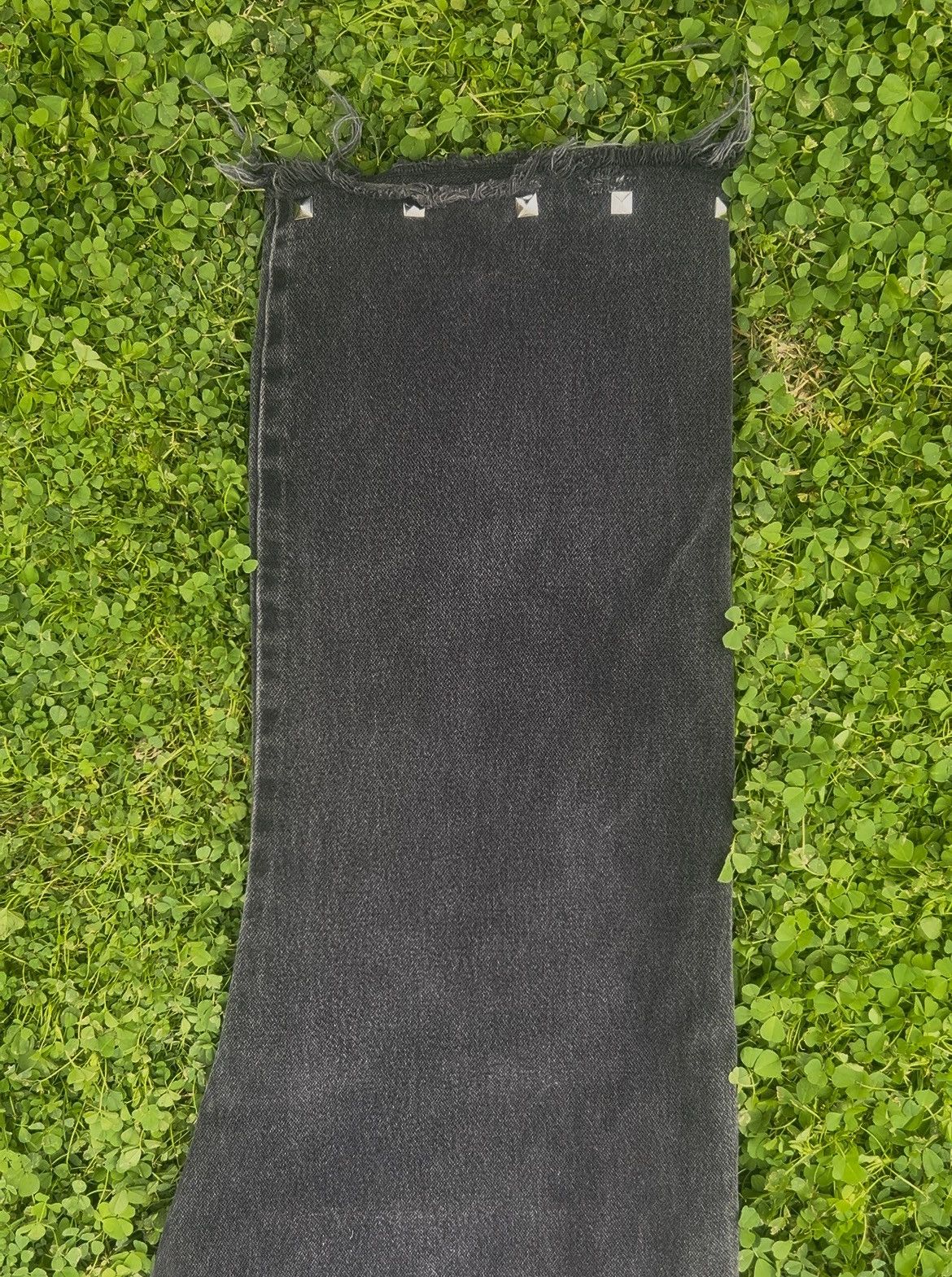 Wrangler Y2K black jeans with studs Size US 34 / EU 50 - 3 Thumbnail