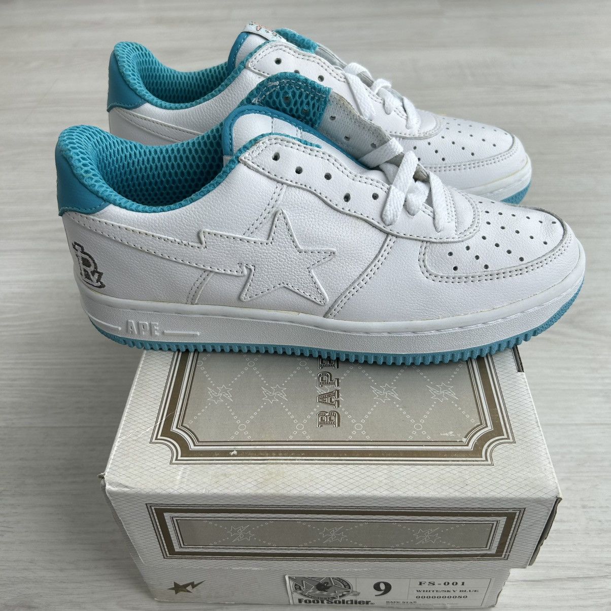 Bape VERY RARE 2002 A BATHING APE X REVOLVER BAPESTA Size US 9 / EU 42 - 5 Thumbnail