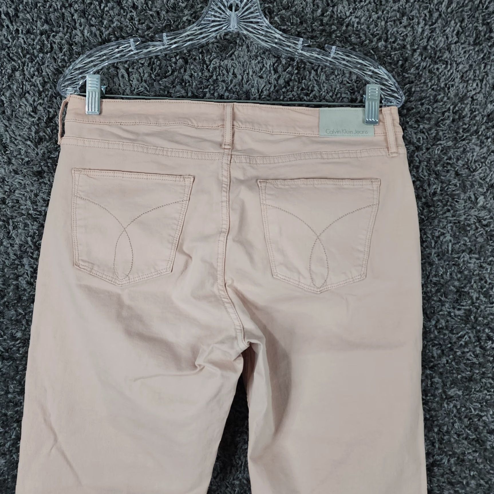 Calvin Klein Calvin Klein Jeans Women's Ankle Skinny Jeans - Pink - Size 31 Size 24" / US 00 / IT 34 - 7 Thumbnail