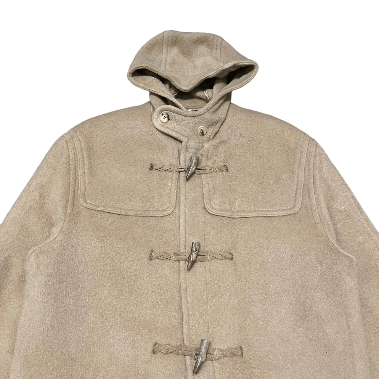 Gloverall Vintage Gloverall Hooded Duffle Coat 100% Cashmere Size US L / EU 52-54 / 3 - 2 Thumbnail