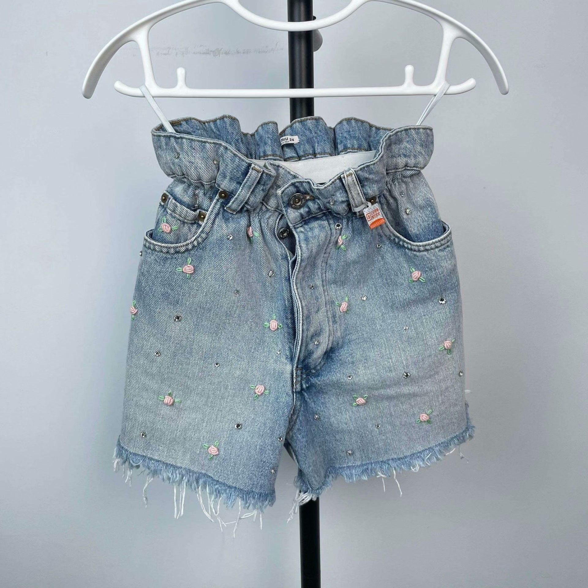Miu Miu Miu Miu Denim Jeans 24 Women Size 24" / US 00 / IT 34 - 1 Thumbnail