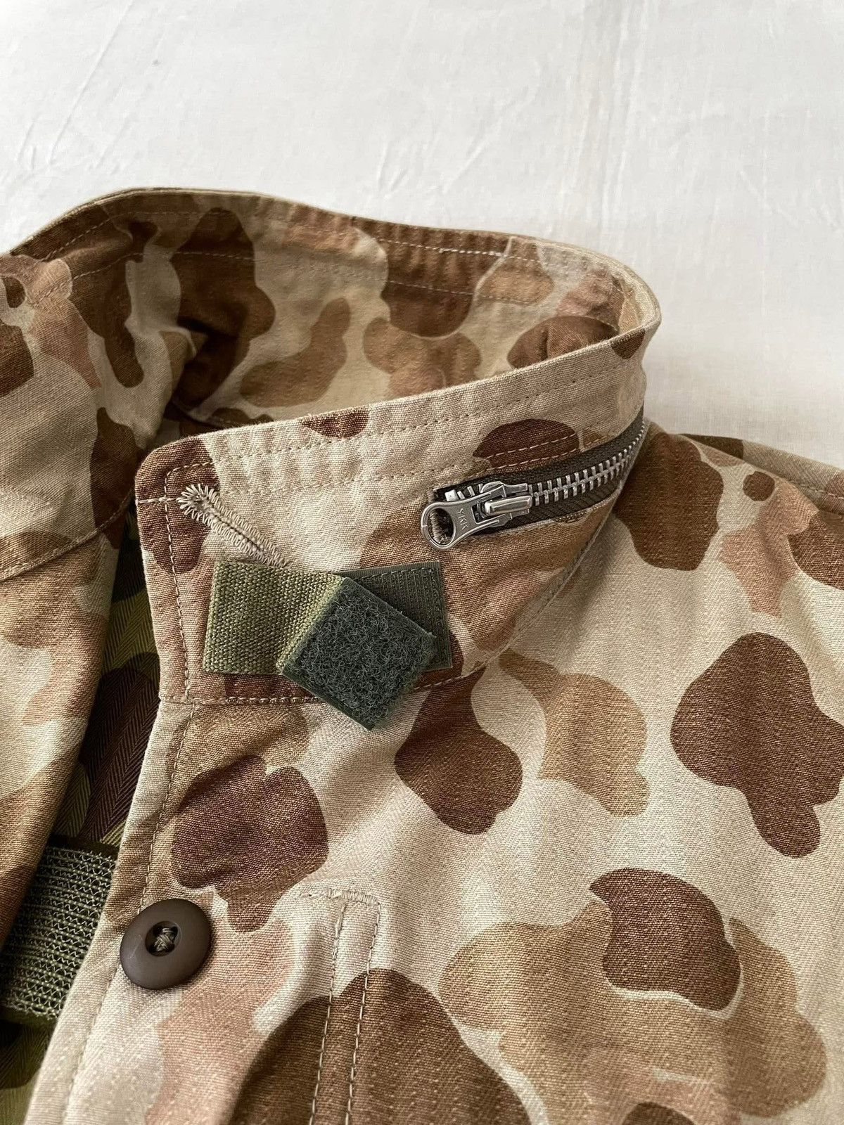 Toyo Enterprises USMC Frogskin Camo HBT Reversible M65 Jacket Japan Repro Size US S / EU 44-46 / 1 - 12 Thumbnail