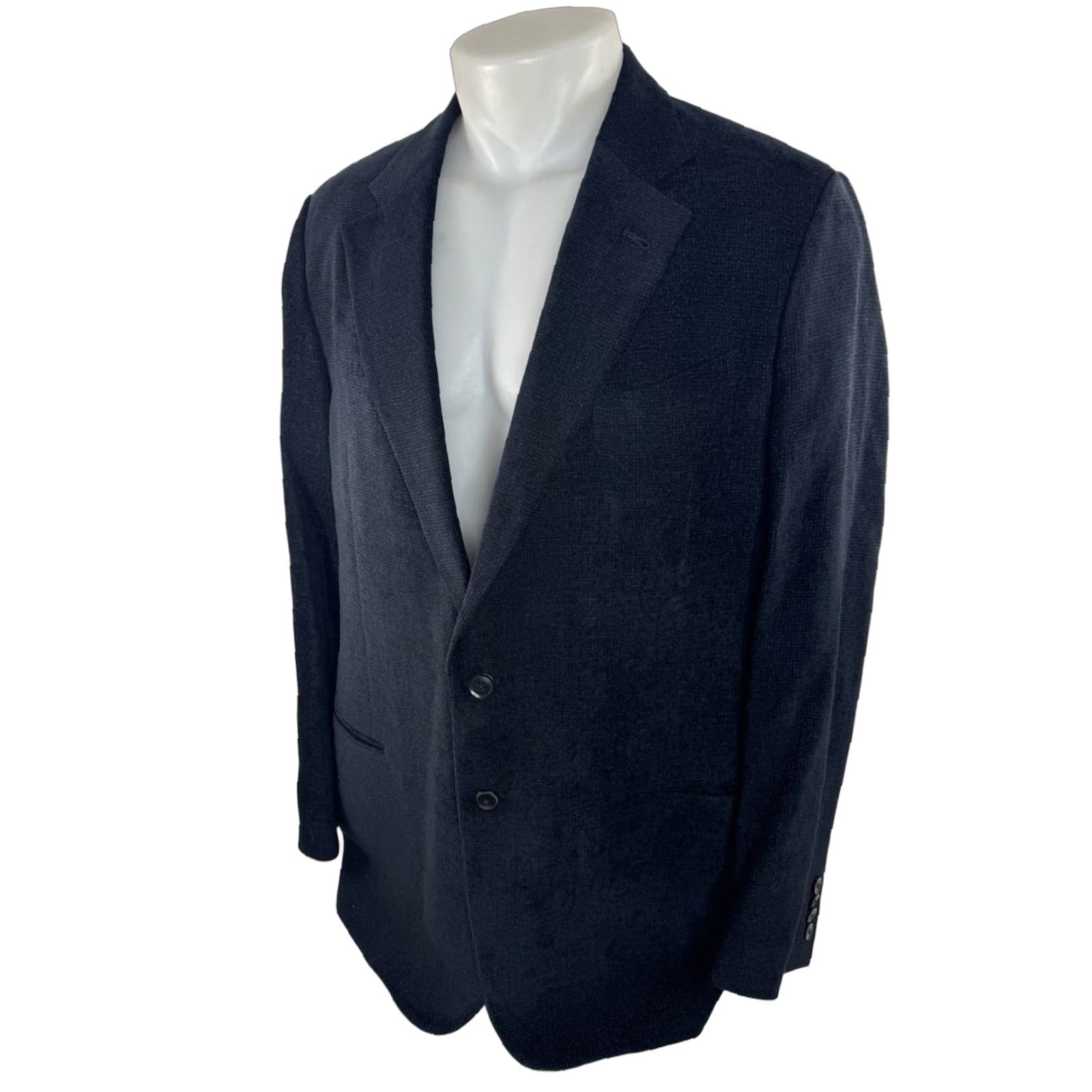 Armani ARMANI Collezioni Blazer - Men - 44R - Blue Velvet - Italy - EXCELLENT Size 44R - 1 Thumbnail