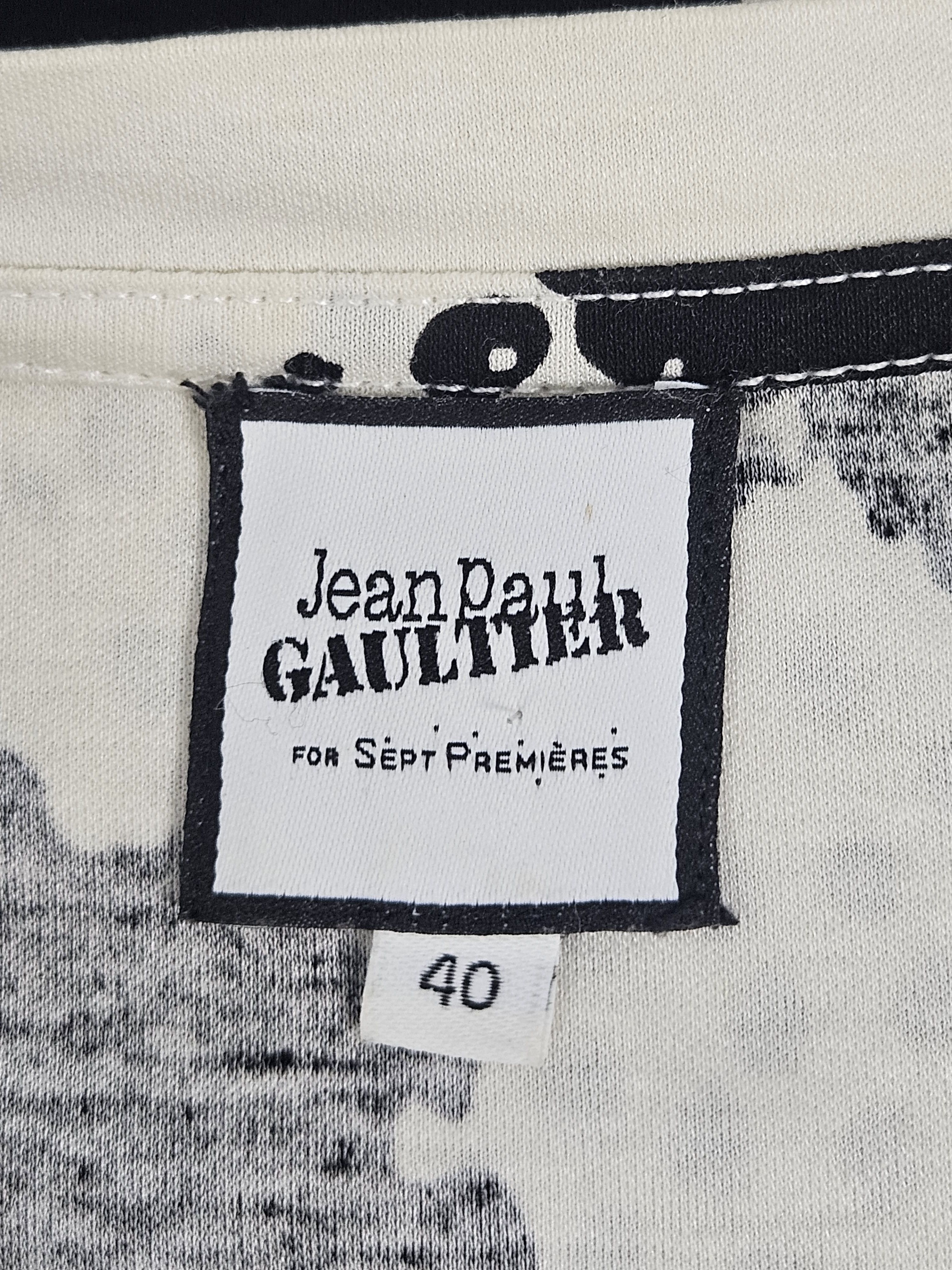 Jean Paul Gaultier Jean Paul Gaultier for Sept. Premieres dots tee shirt Size S / US 4 / IT 40 - 4 Thumbnail