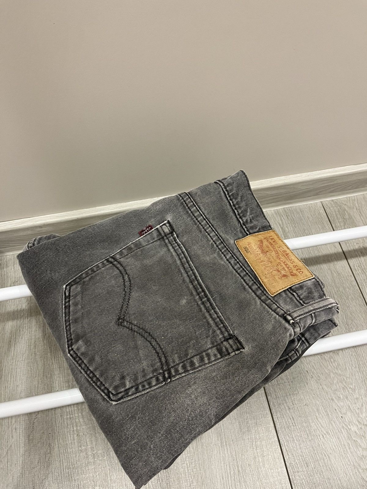 Japanese Brand Levi’s 508 Black Tab Waxed Pants Size US 34 / EU 50 - 1 Thumbnail