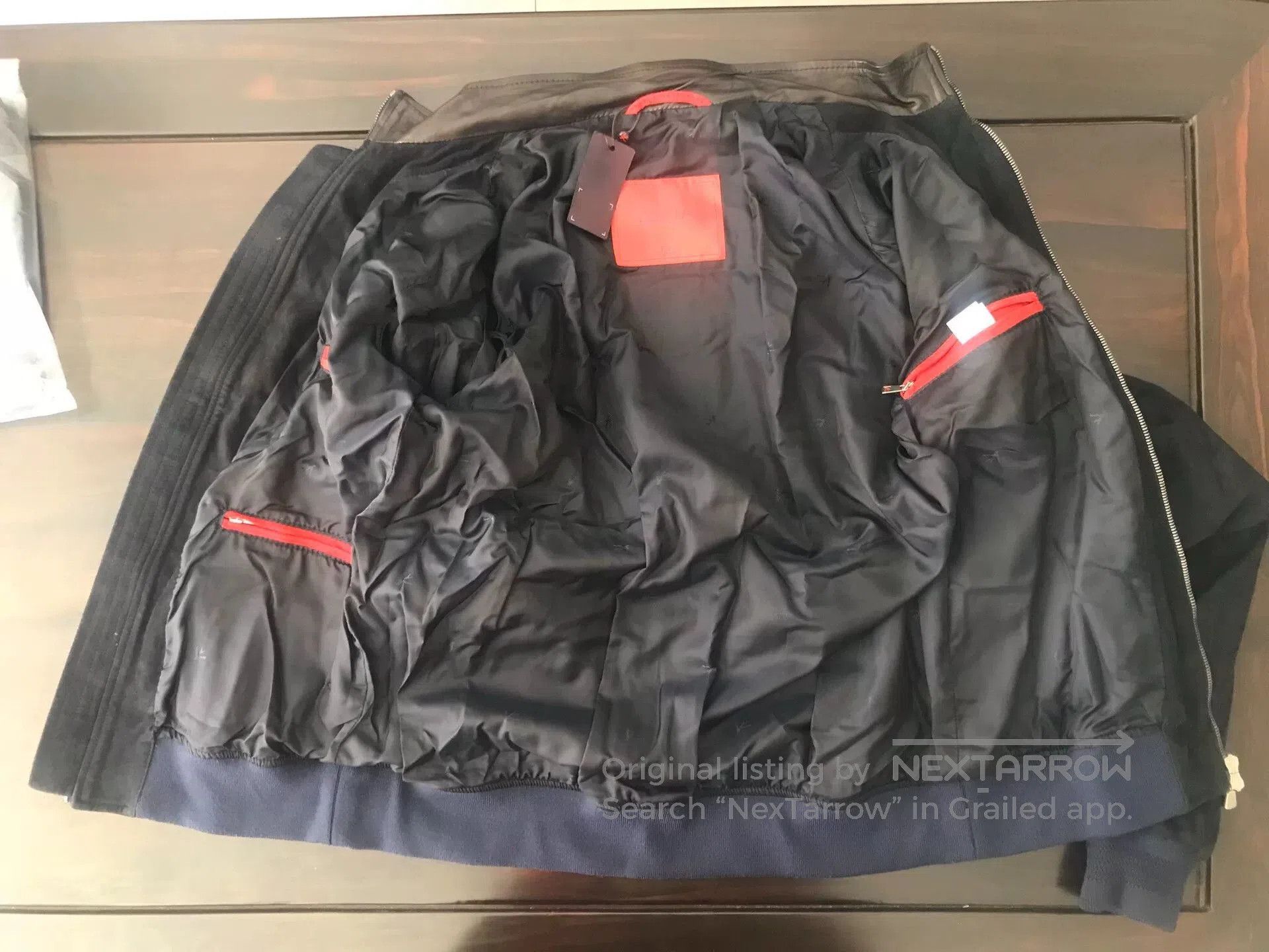 Isaia Napolii new isaia suede leather jacket in dark color. Size US L / EU 52-54 / 3 - 6 Thumbnail