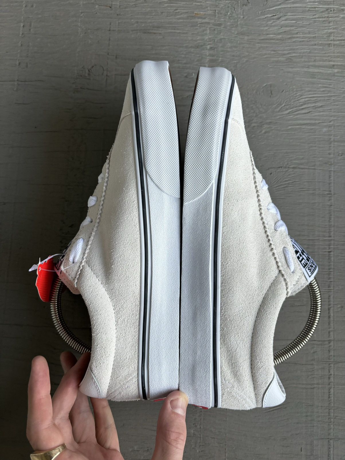 Vans Vans Skate Low Skate Shoe Shell Toe V Stripe Common Projects Size US 8 / EU 41 - 5 Thumbnail