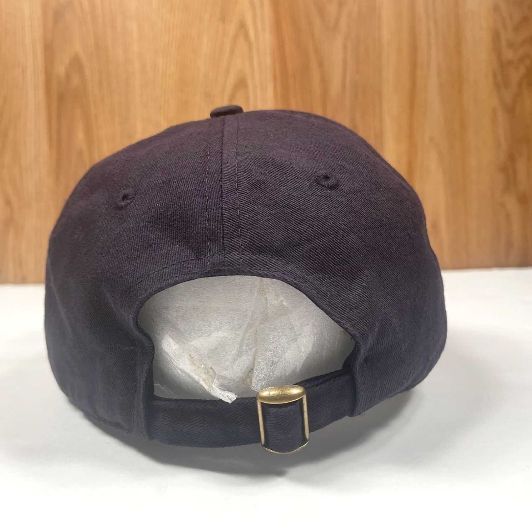 Vintage Unbranded Black Baseball Hat Cap Adult Adjustable StrapBack One Size Fits Most Size ONE SIZE - 5 Thumbnail