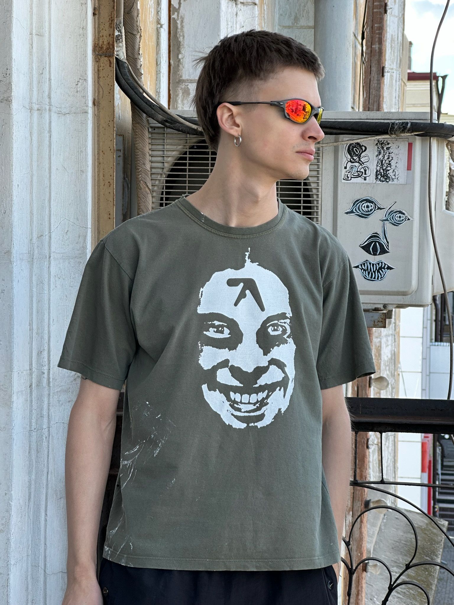 Band Tees Vintage Aphex Twin T Shirt Size US M / EU 48-50 / 2 - 2 Thumbnail