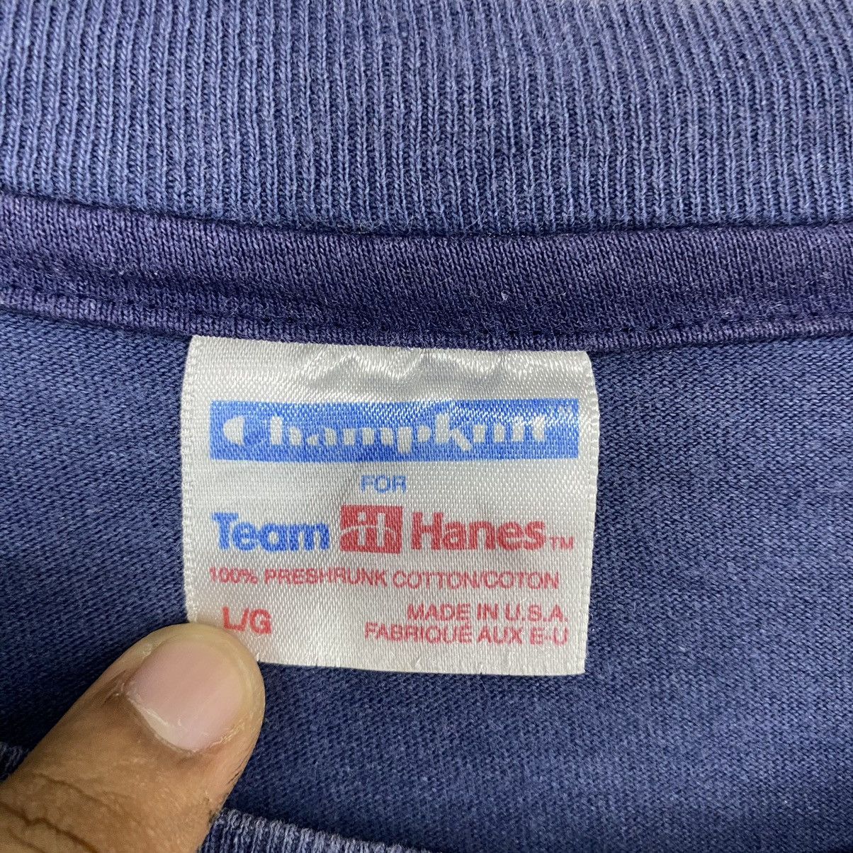 Hanes × USA Olympics × Vintage Vtg 90s OLYMPIC ALTLANTA 1996 Perfectly Sun Faded Top Tees Size US L / EU 52-54 / 3 - 9 Thumbnail