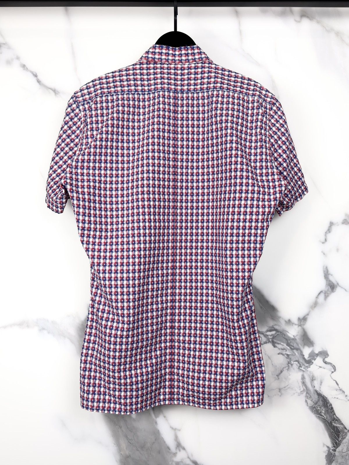 Raf Simons SS96 Raf Simons Vintage Red Checkered Button Up Shirt Size US M / EU 48-50 / 2 - 2 Thumbnail