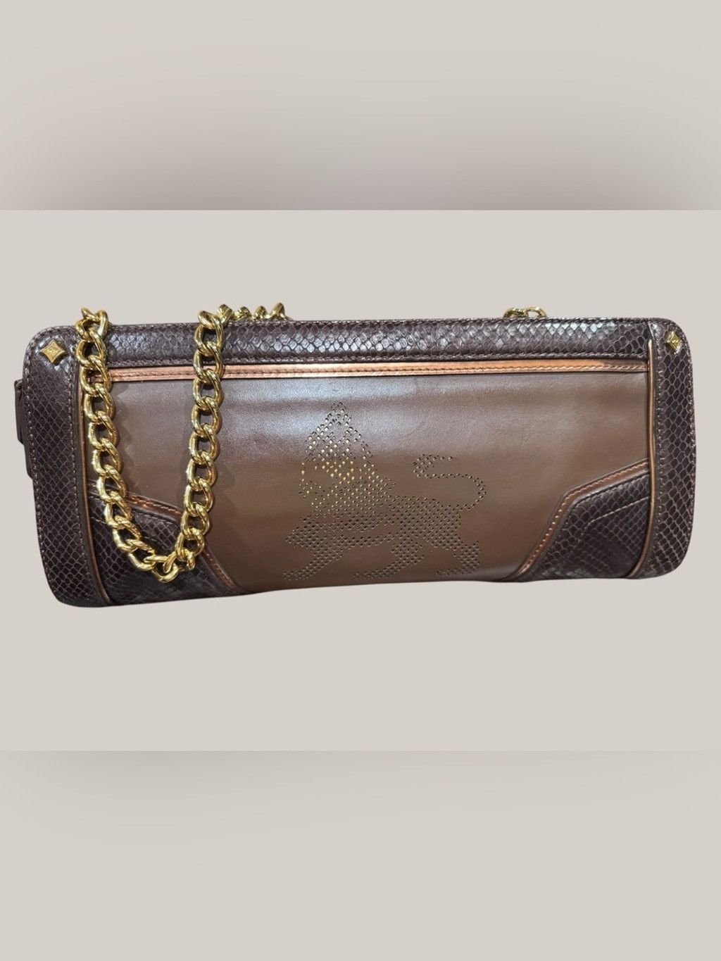 MCM MCM Munich Lion’s Crest Limited Edition Shoulder Bag Size ONE SIZE - 16 Thumbnail