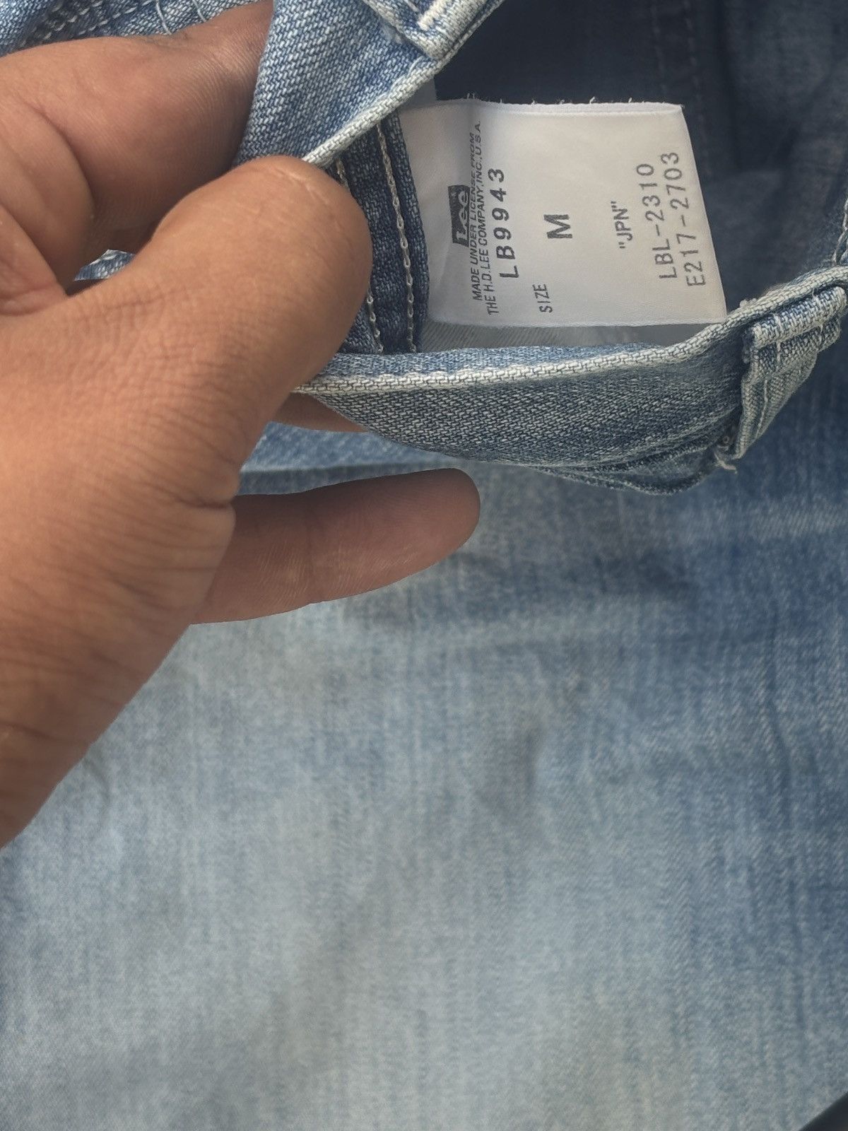 Lee UNION MADE LEE SANFORIZED 80S CARPENTER PANTS Size US 28 / EU 44 - 8 Thumbnail