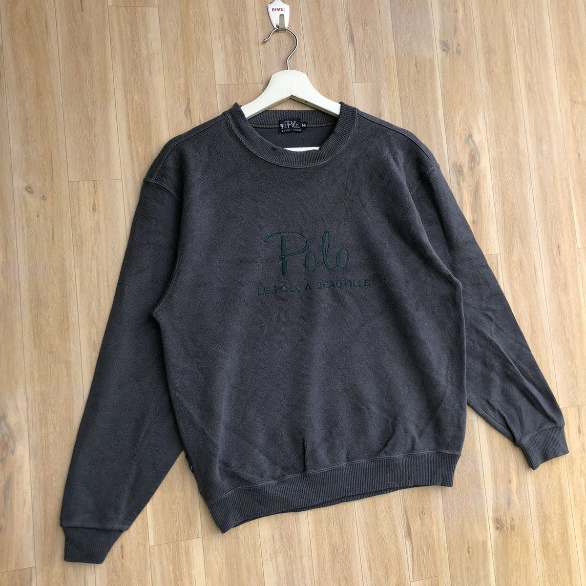 Vintage Vintage Polo Le Polo A Deauville Sweatshirt Size US M / EU 48-50 / 2 - 2 Thumbnail