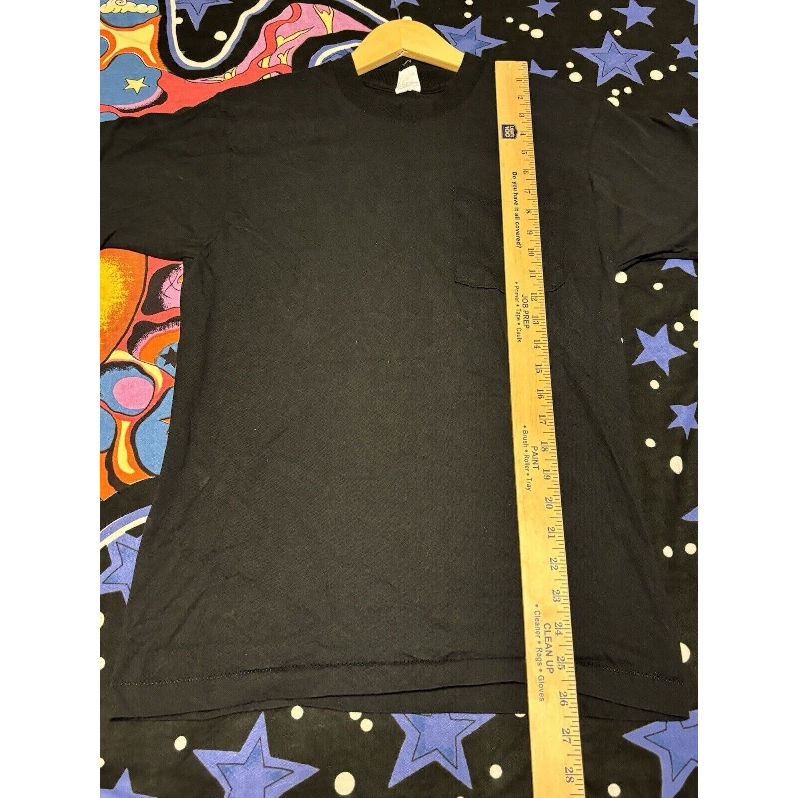 Fruit Of The Loom Vintage Faded Black Blank Shirt Brand Fruit Of The Loom Size US M / EU 48-50 / 2 - 6 Thumbnail