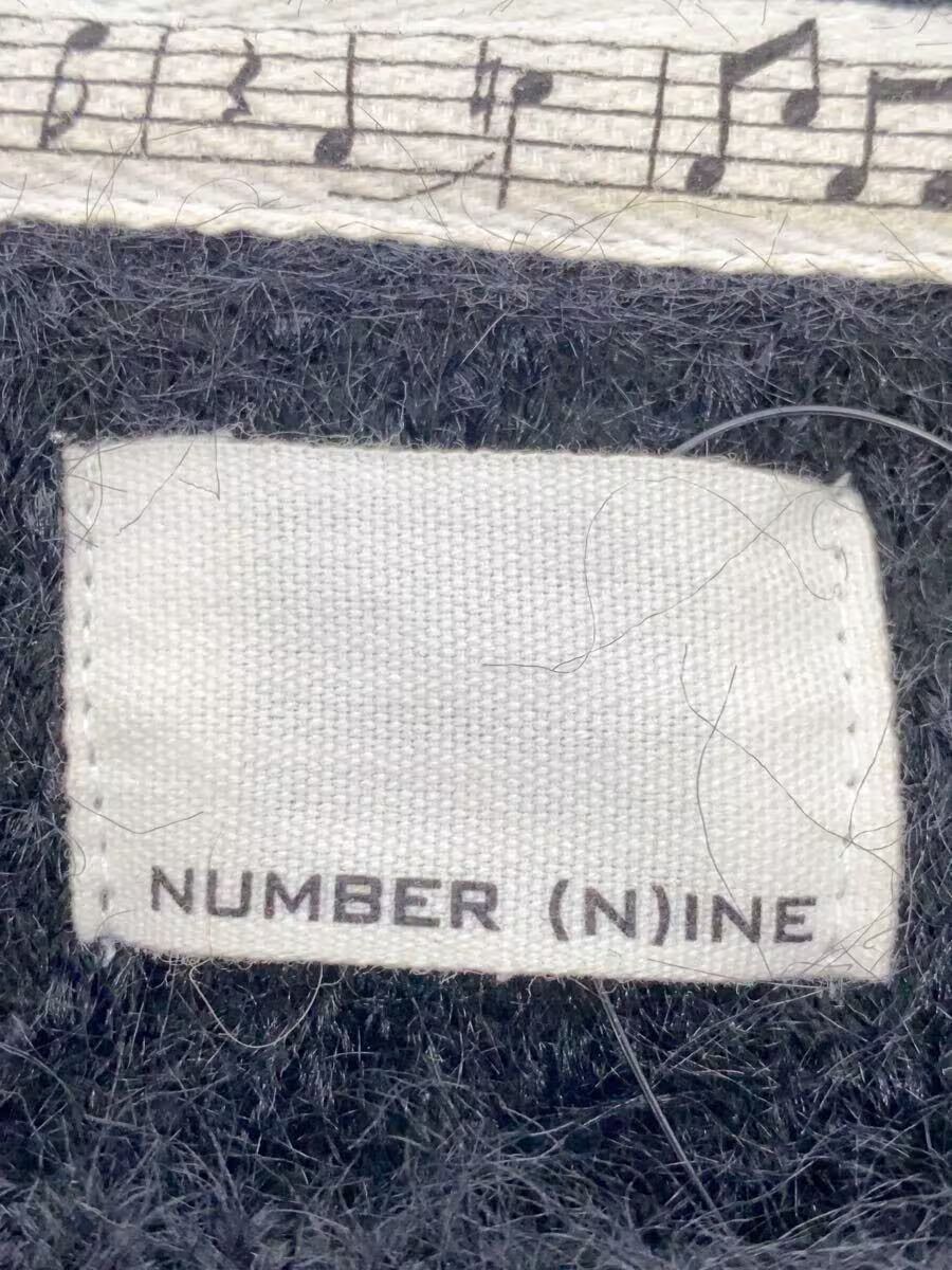 Number (N)ine Black Faux Mohair Knit Sweater Size US S / EU 44-46 / 1 - 3 Thumbnail