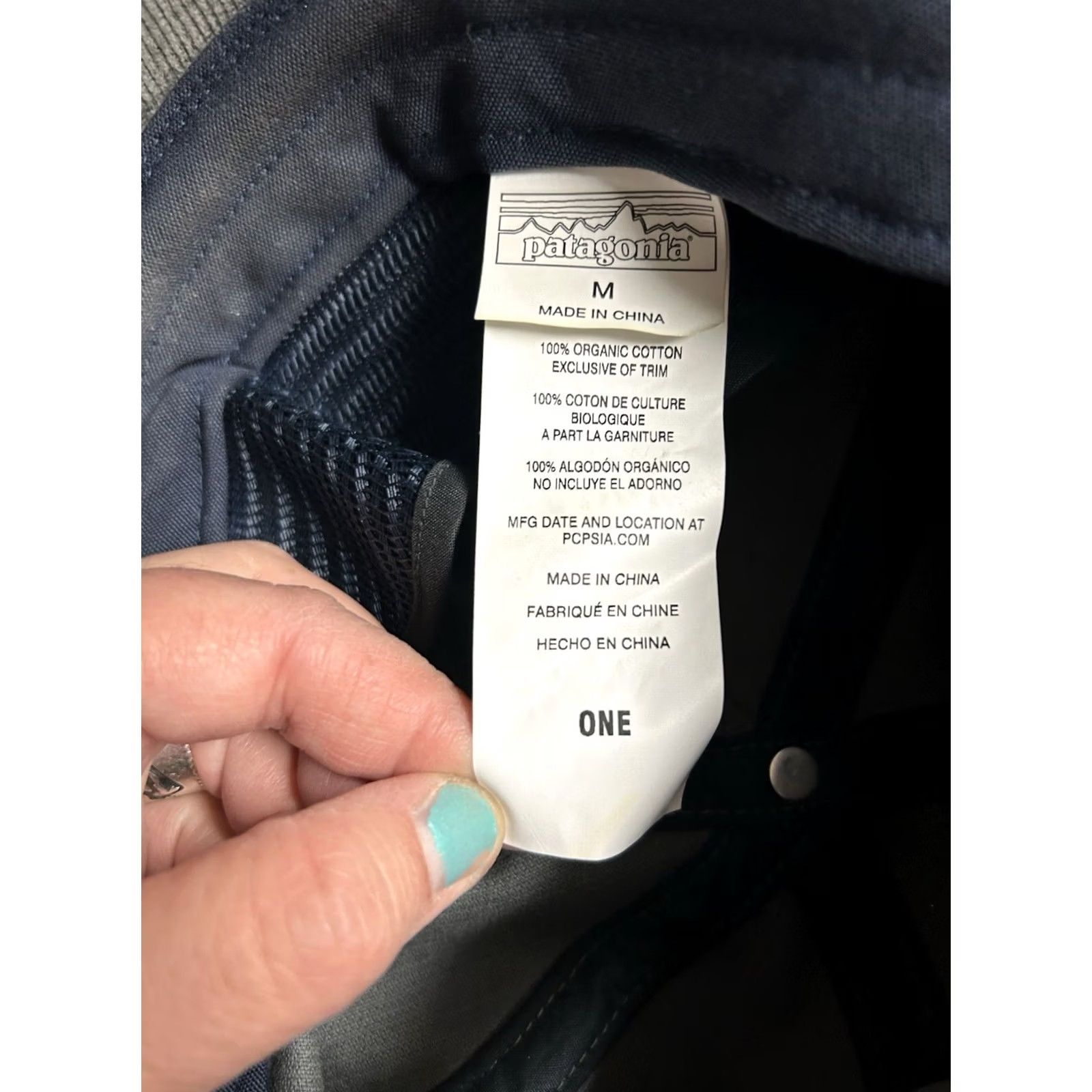 Patagonia Patagonia Seazy Breezy Corduroy Rope Cap Hat Adjustable Size ONE SIZE - 7 Thumbnail