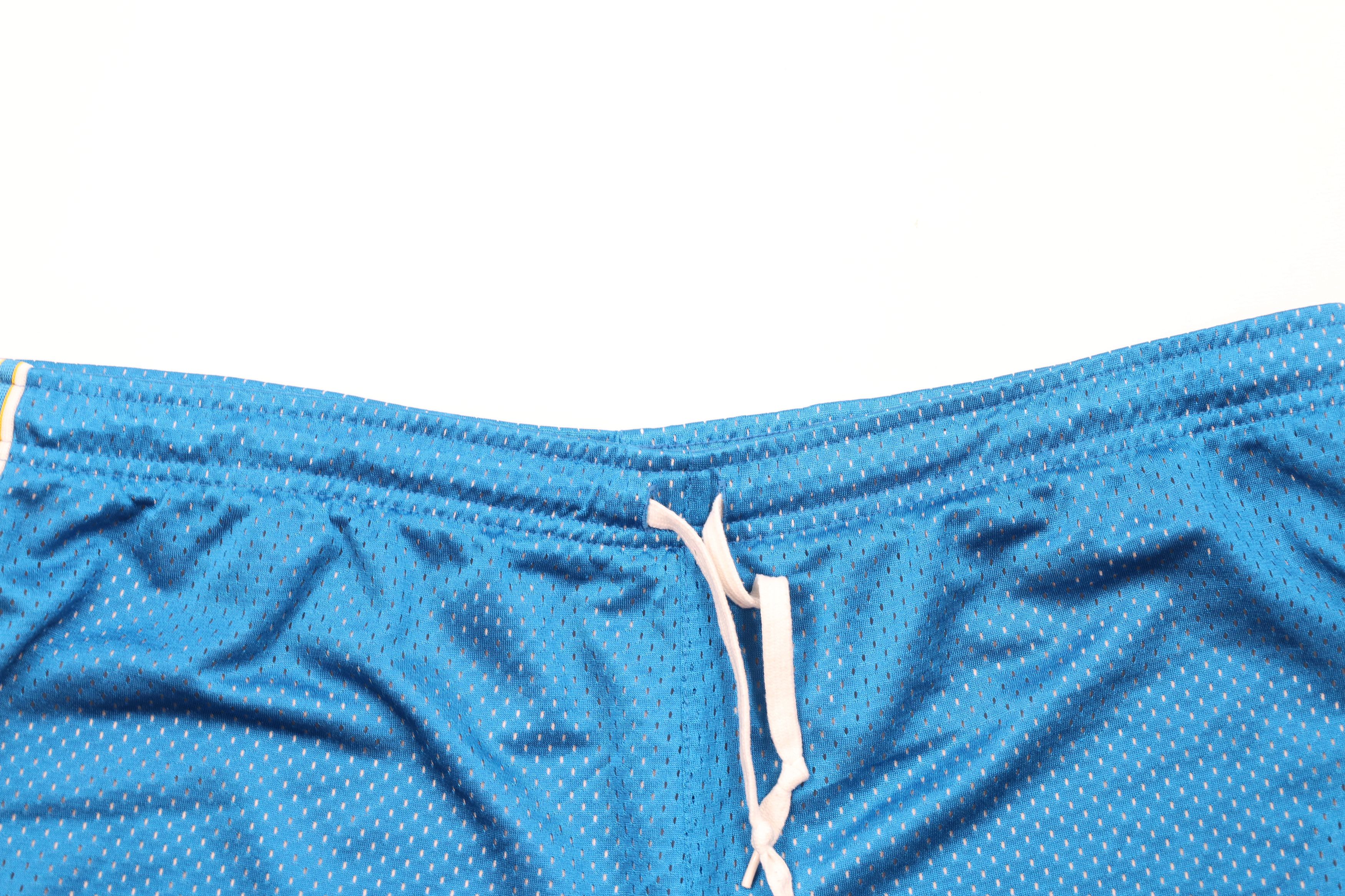 Nike Vintage Nike Scott Mini Swoosh Striped Mesh Shorts AS IS Size 36" / US 14 / IT 50 - 2 Thumbnail