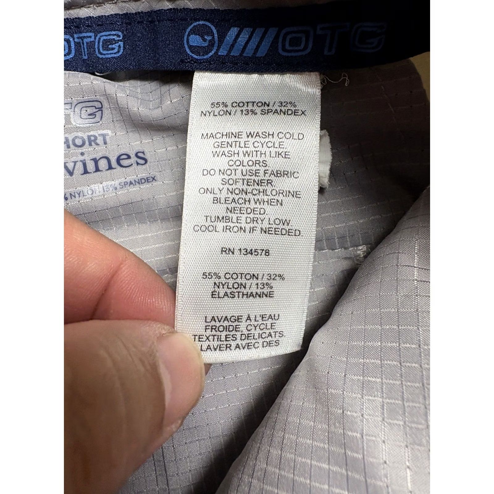 Vineyard Vines Vineyard Vines On-The-Go Shorts Mens 40 Beige OTG Performance Golf Chino Pocket Breathable Quick Dry Lightweight 9in Inseam Casual Travel Hanes? Size US 40 / EU 56 - 7 Thumbnail