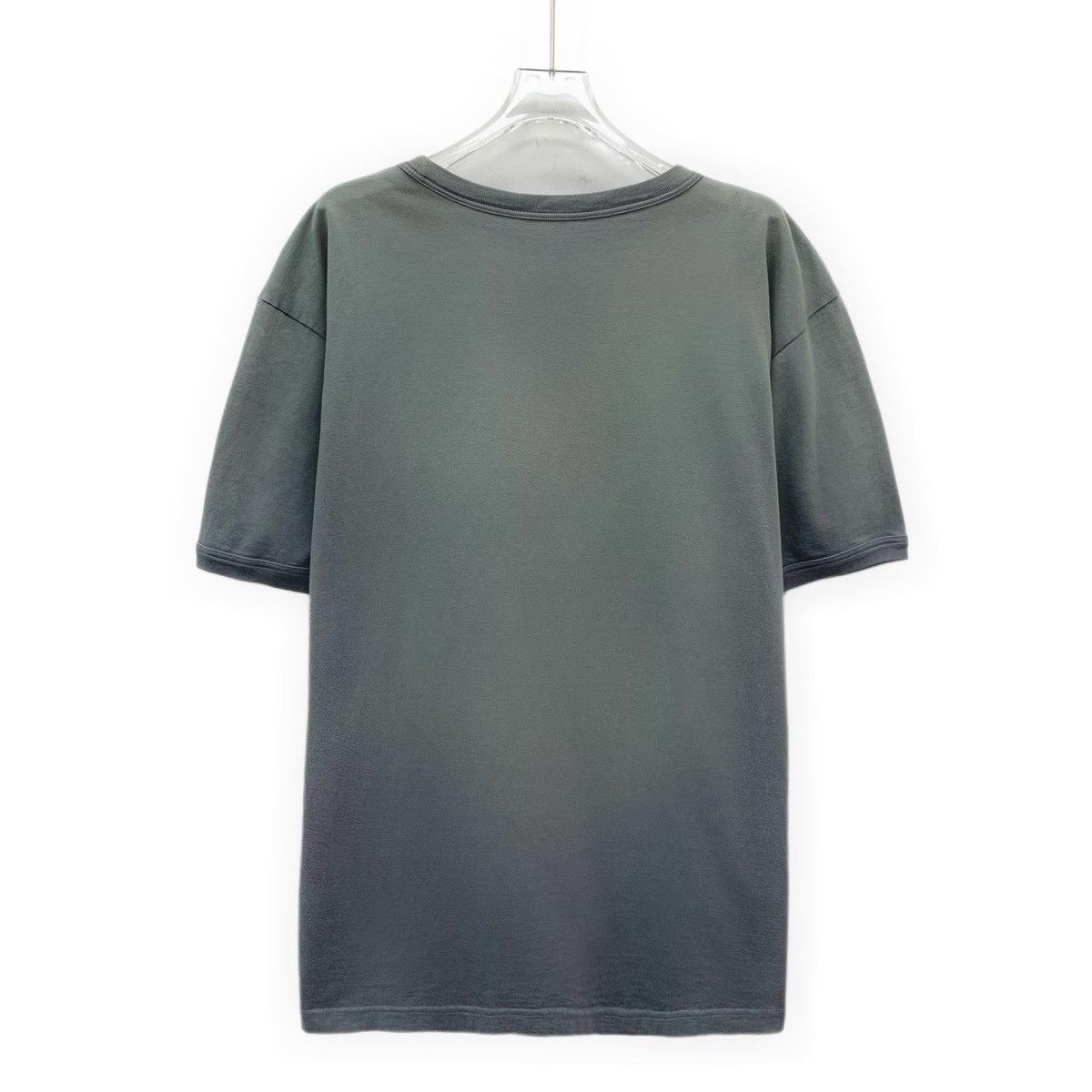 Dior Dior 24SS Grey Logo Printed Cotton Crew Neck T-shirt K26WX Size US XXL / EU 58 / 5 - 2 Thumbnail