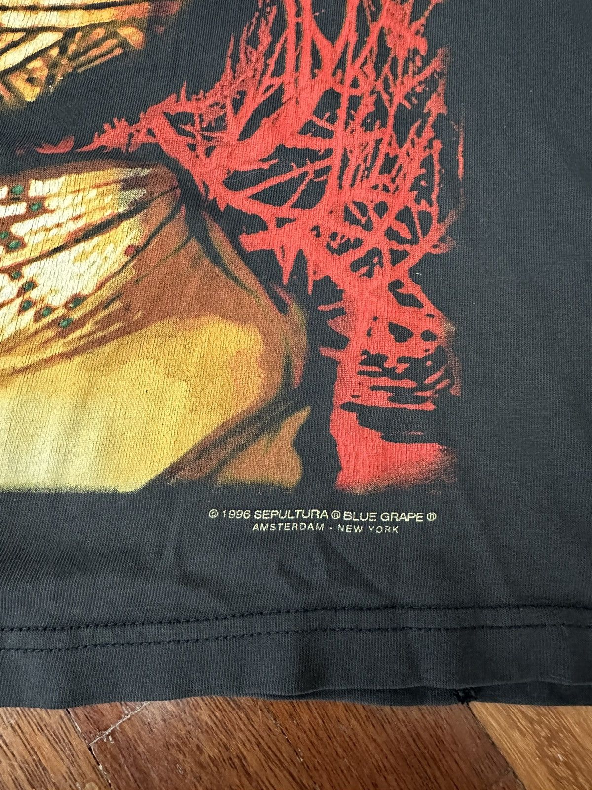 Band Tees 🌟GRAILED🌟 TRUE VINTAGE SEPULTURA ROOT FOR DISPLAY 1996 Size US XL / EU 56 / 4 - 2 Thumbnail