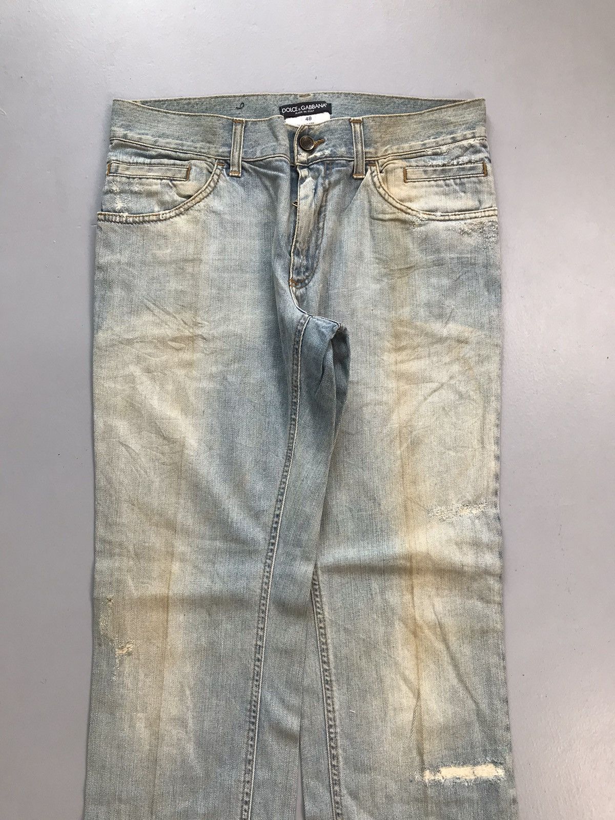 Dolce & Gabbana Vintage dolce & gabbana dusty denim Size US 33 - 5 Thumbnail