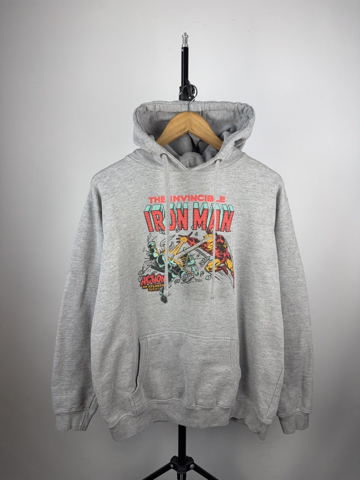 Marvel Comics 00s Marvel Comics Graphic Hoodie Colorful Big Logo Pullover Size US XL / EU 56 / 4 - 1 Thumbnail