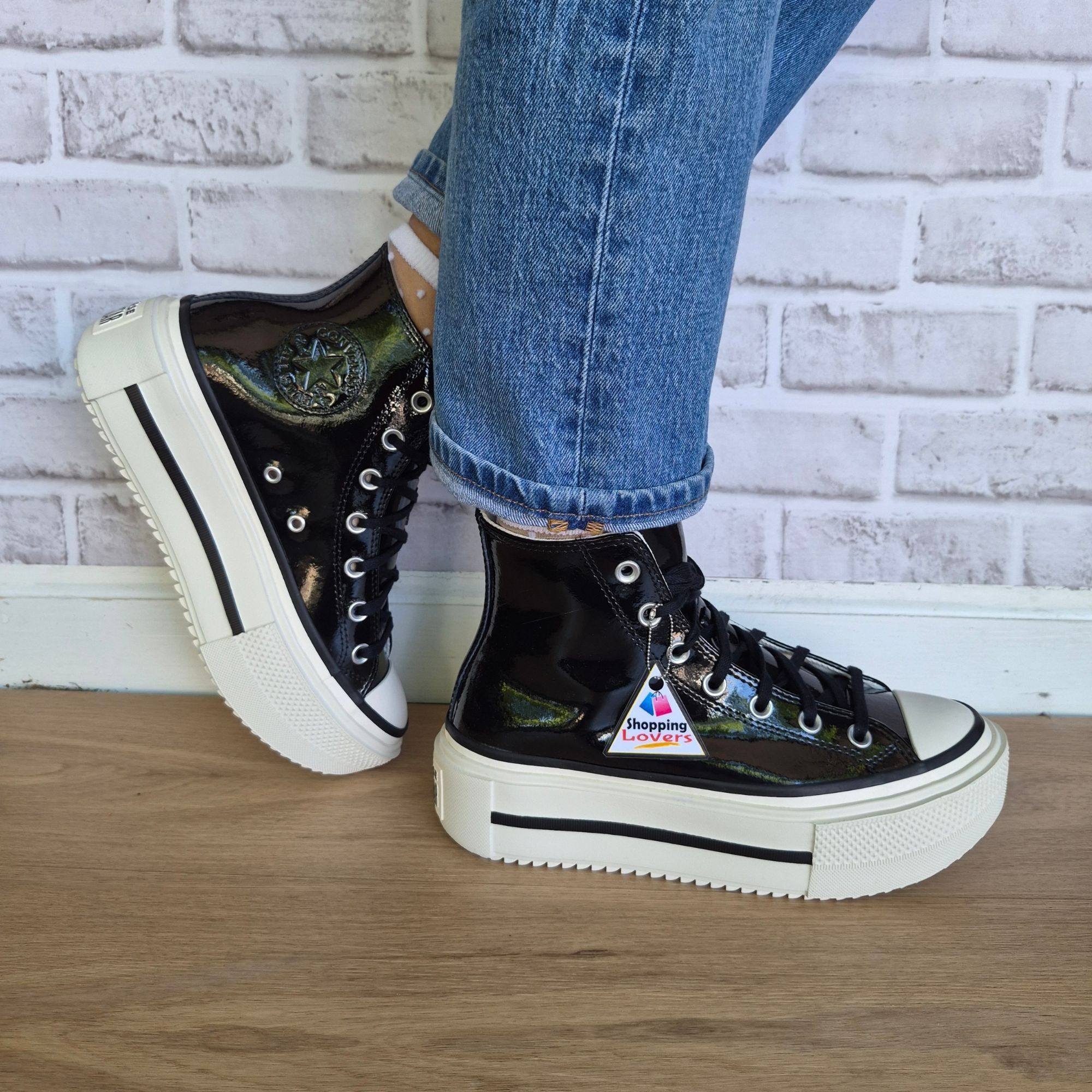 Converse Converse Lift Double Stack Platform Sz 9.5 Women's shoes sne Size US 9.5 / IT 39.5 - 3 Thumbnail