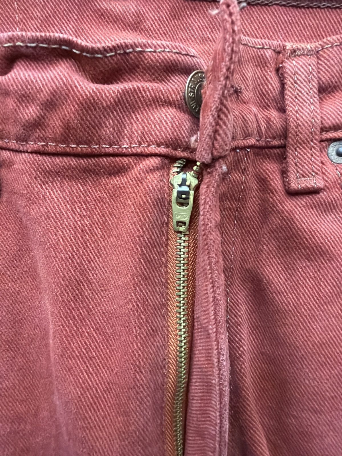 Levi's Vintage Clothing Vintage RUST RED LEVIS 550 Size US 32 / EU 48 - 5 Thumbnail