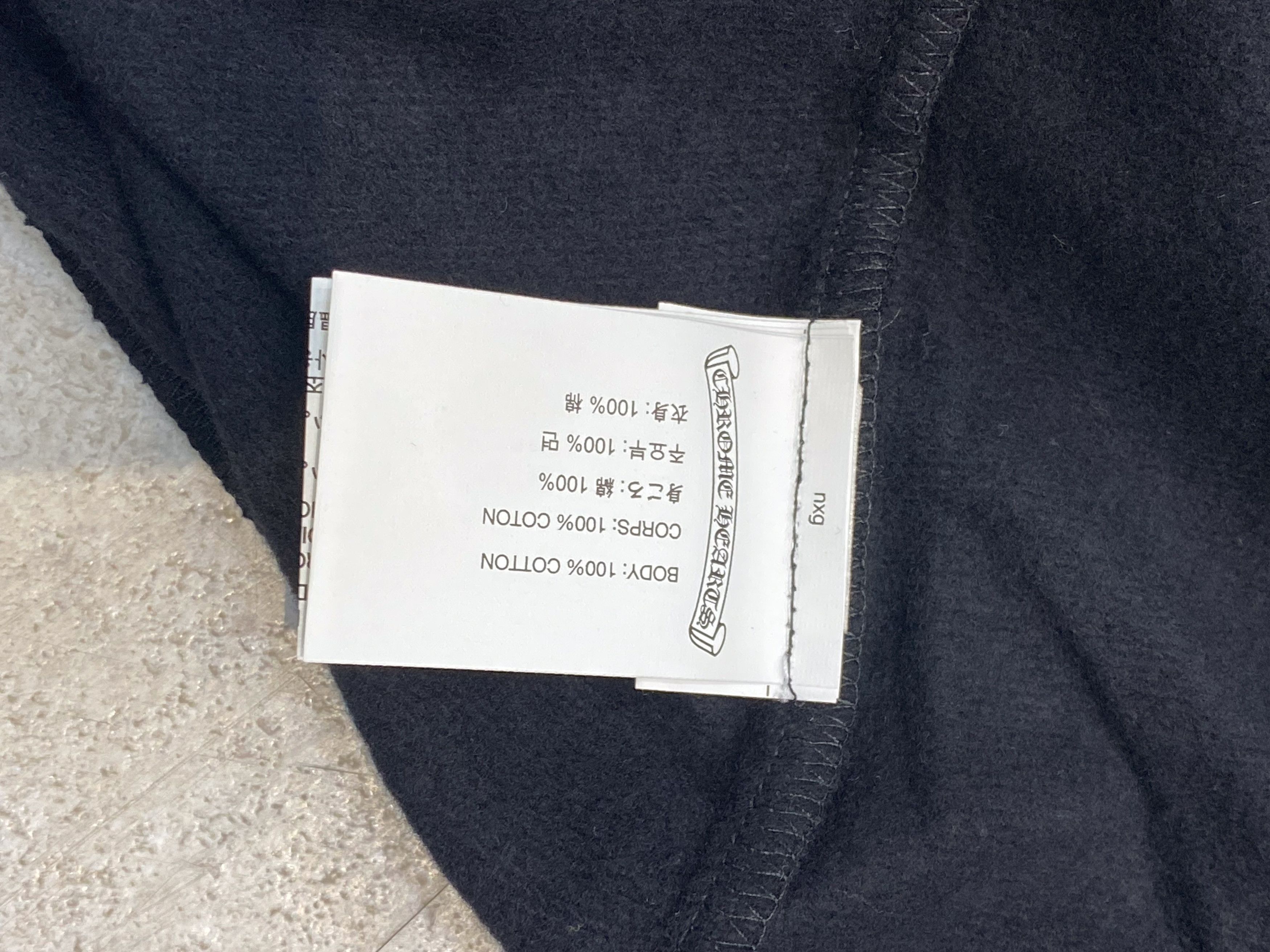 Chrome Hearts CHROME HEARTS Rolling Stones Zip Up Hoodie BLACK Size US M / EU 48-50 / 2 - 9 Thumbnail