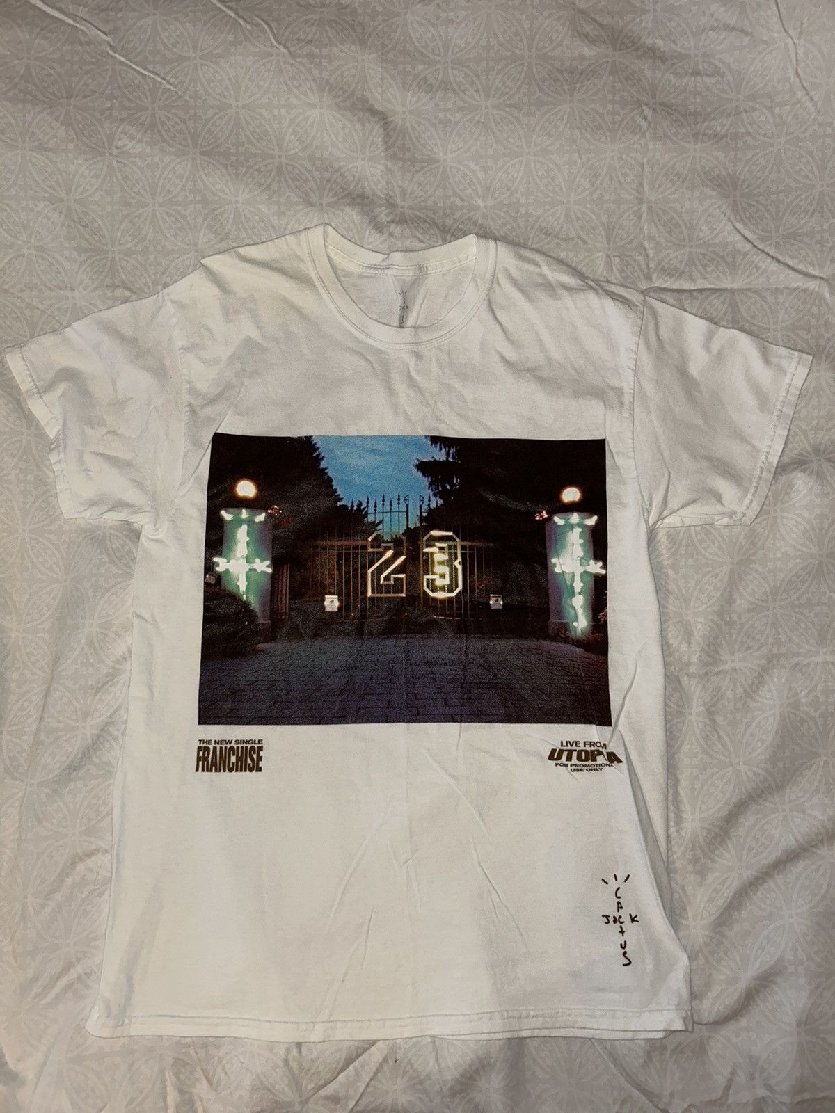 Travis Scott Travis Scott Gates T-Shirt Size Medium Size US M / EU 48-50 / 2 - 1 Thumbnail