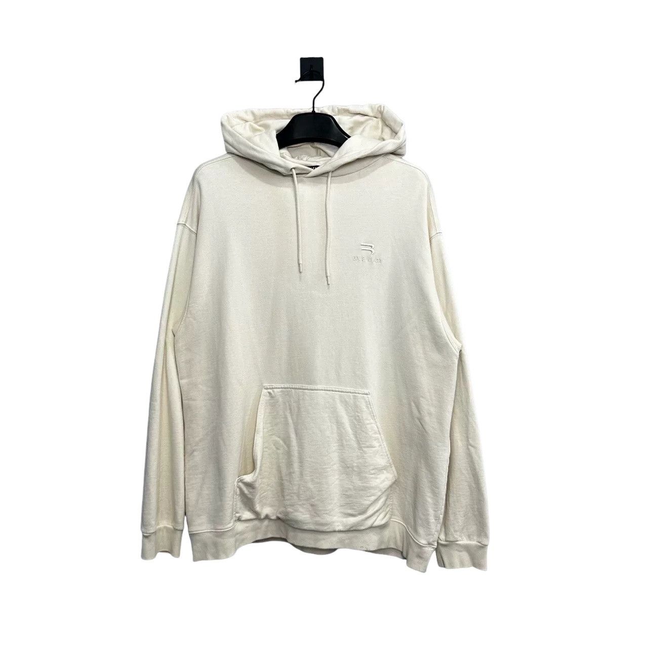 Balenciaga Balenciaga Embroidered Logo Hoodie Size S Size US S / EU 44-46 / 1 - 1 Thumbnail