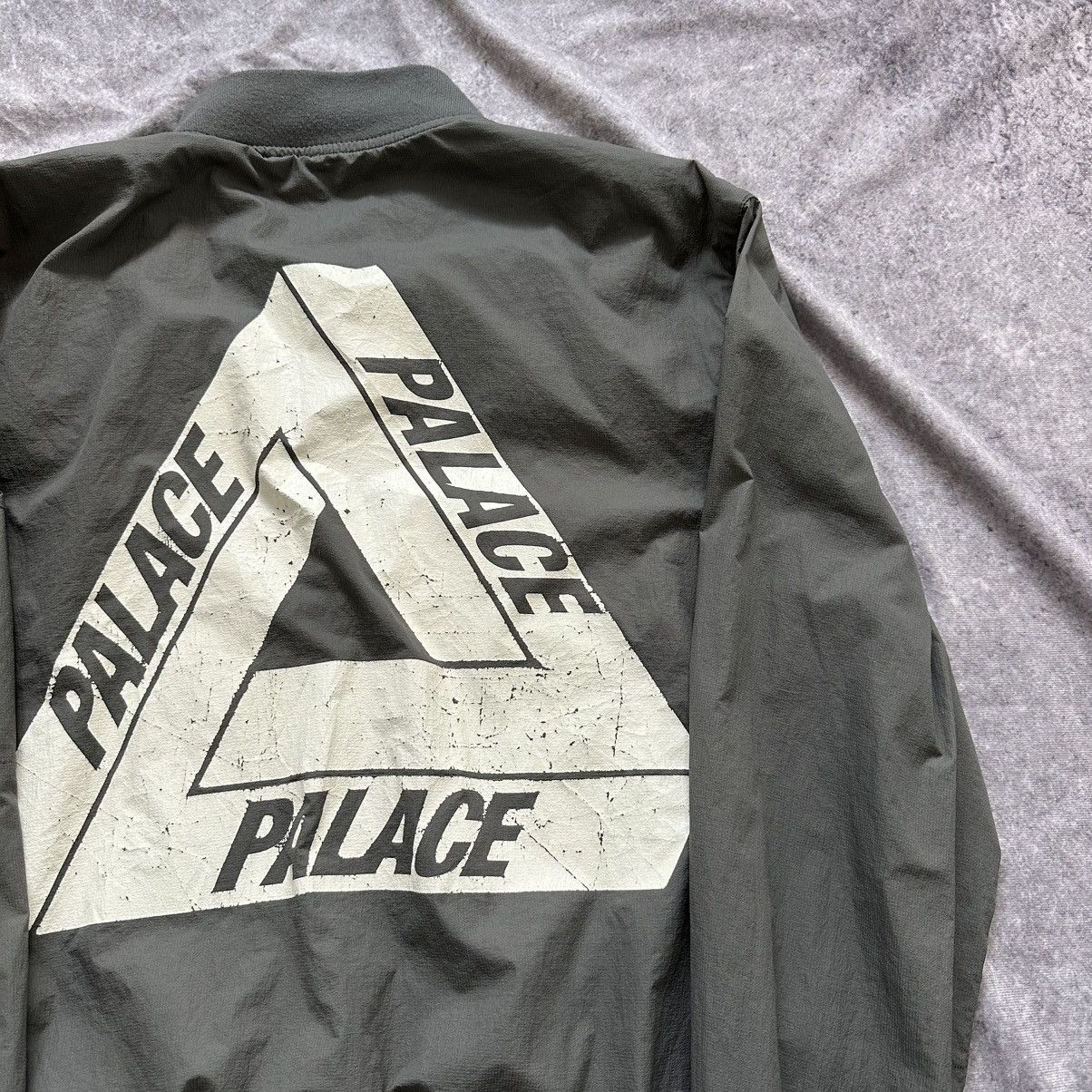 Palace Palace Skateboards Tech 2014 Bomber Jacket Gray Size US S / EU 44-46 / 1 - 14 Thumbnail