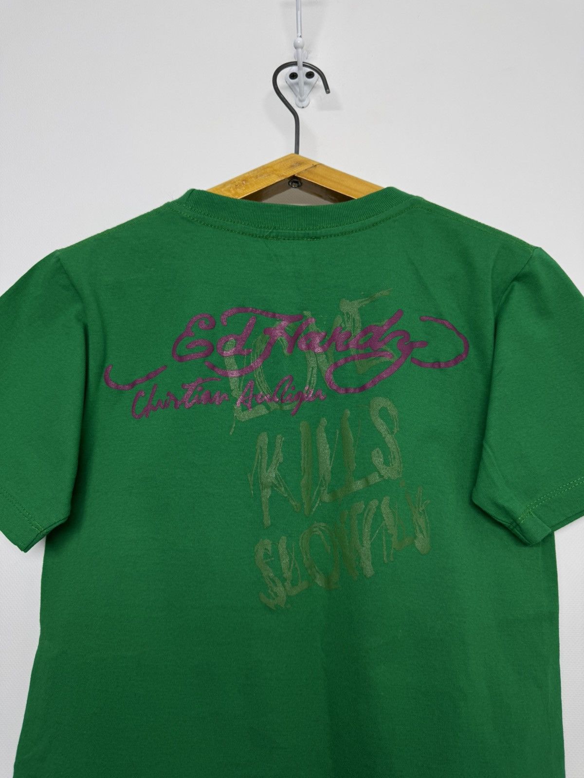 Ed Hardy Vintage Y2k Rare Ed Hardy T-Shirt 00’s Size S / US 4 / IT 40 - 4 Thumbnail