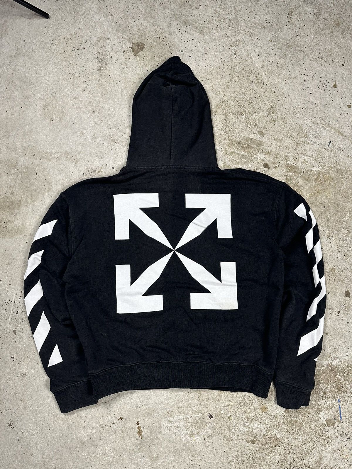 Off-White Off White Mona Lisa Black Hoodie Size US L / EU 52-54 / 3 - 2 Thumbnail