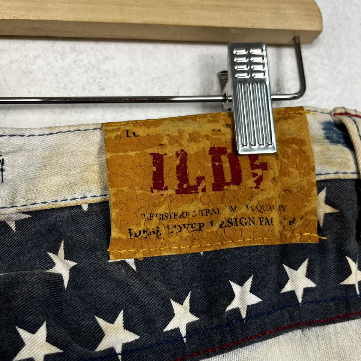 Jean Vintage ILDF Punk Distressed Motive Denim Size US 34 / EU 50 - 20 Thumbnail