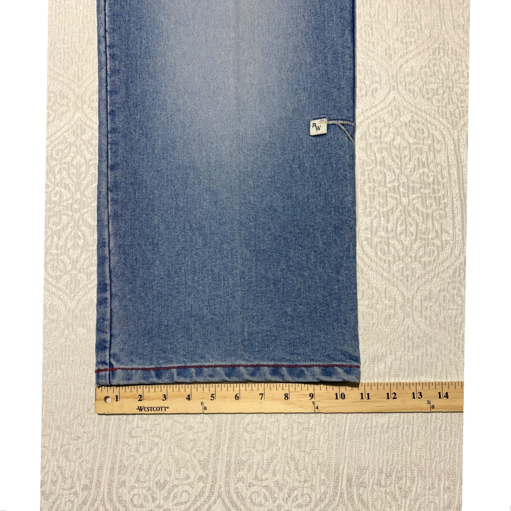 Rocawear Rocawear Jeans Mens Size 40x34 Blue Denim Embroidered Logo Baggy Wide-Leg 90s Retro Logo Size US 40 / EU 56 - 8 Thumbnail