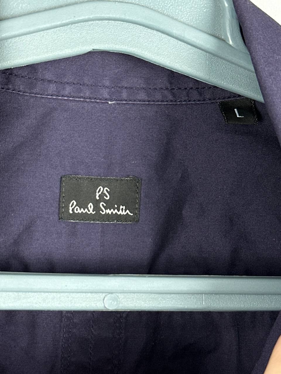 Paul Smith Paul Smith Shirt Long Sleeve Designer Navy Size US L / EU 52-54 / 3 - 7 Thumbnail