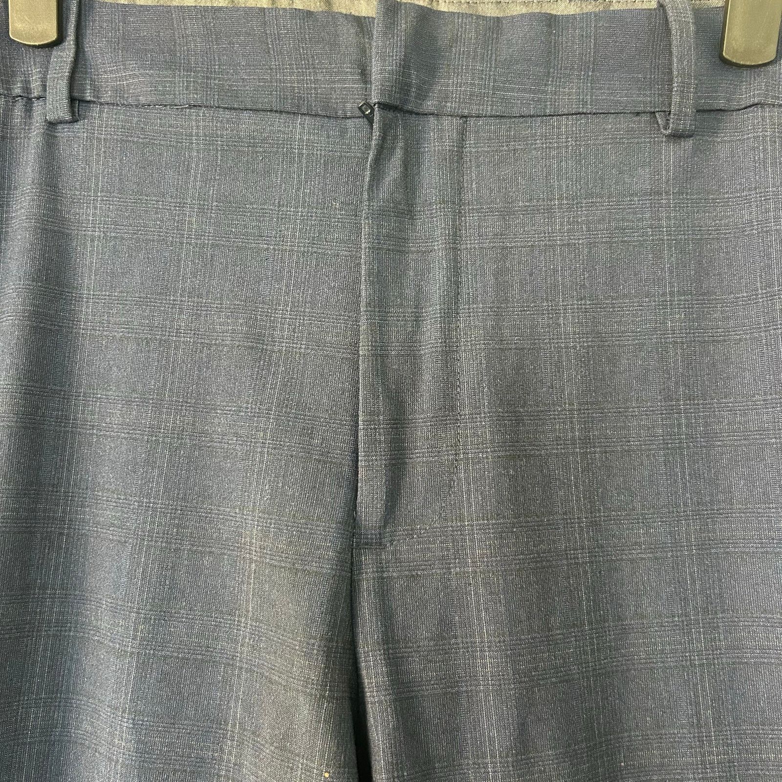 Perry Ellis Men’s Perry Ellis blue plaid trousers Size US 36 / EU 52 - 6 Thumbnail