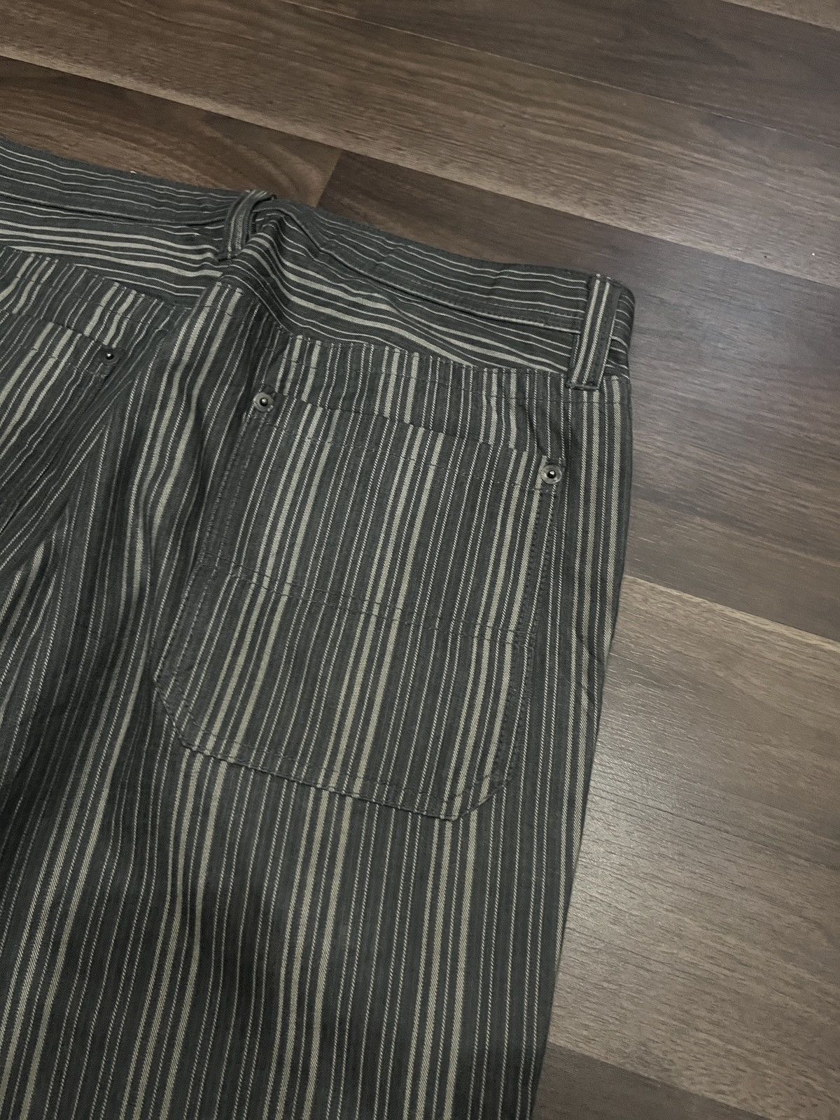 Comme des Garcons Comme Des Garcons Inspired Stripe Grey Pant Size US 31 - 7 Thumbnail