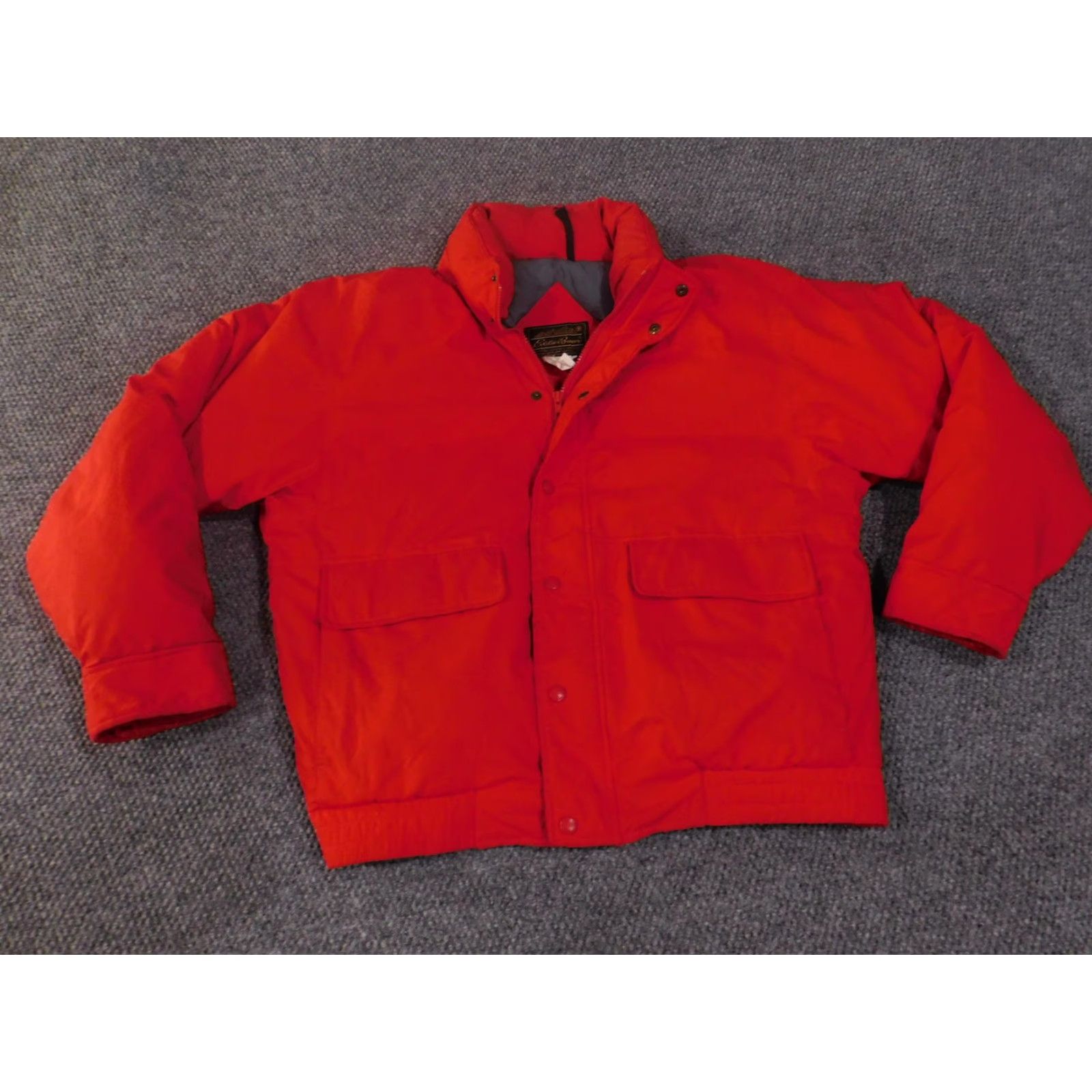 Eddie Bauer Eddie Bauer Jacket Mens Large Red Gore-Tex Goose Down Hooded Insulated Puffer Size US L / EU 52-54 / 3 - 2 Thumbnail