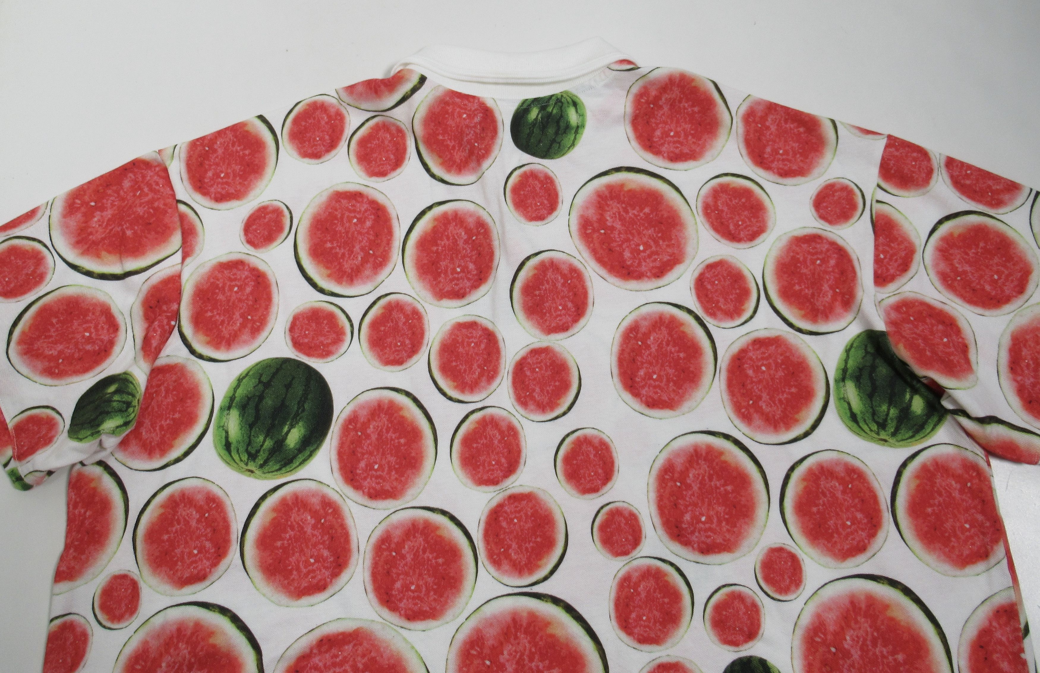 DENIM TEARS Denim Tears Men's Watermelon Polo Multicolor Size XXL Size US XXL / EU 58 / 5 - 8 Thumbnail