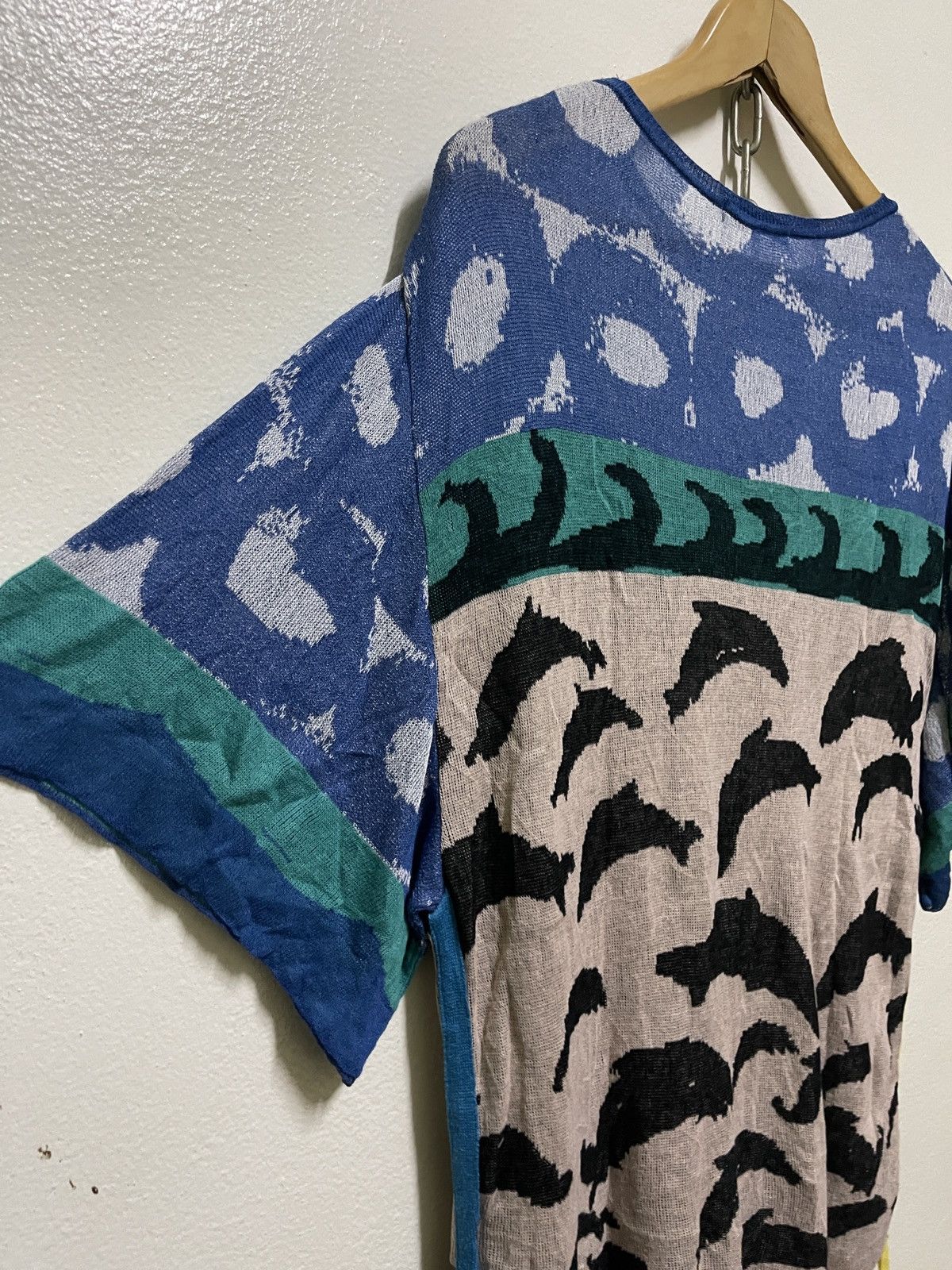 Issey Miyake × Tsumori Chisato Tsumori Chisato Dolphin Print Knit Size M / US 6-8 / IT 42-44 - 8 Thumbnail