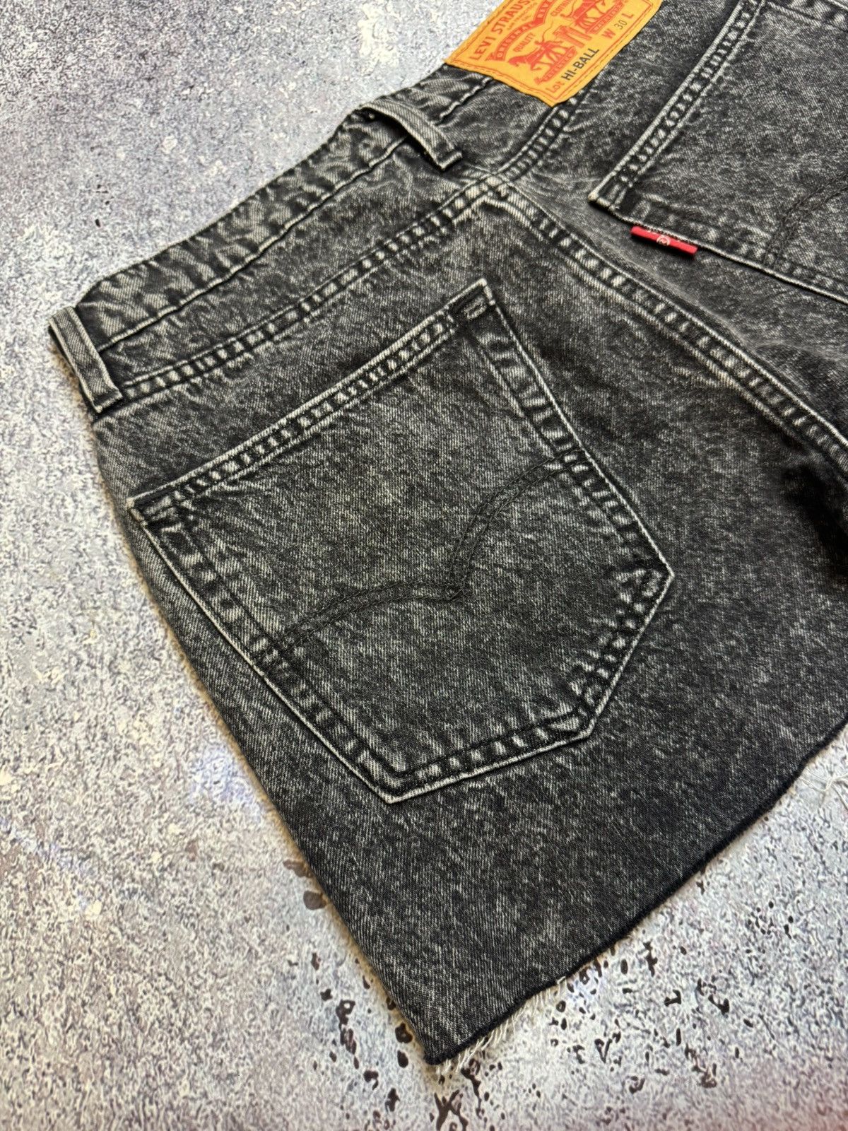 Levi's 💥CHIC LEVIS HI-BALL WMNS SHORT CUSTOM MADE Size 30" / US 8 / IT 44 - 3 Thumbnail