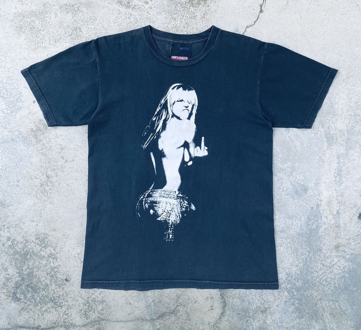 Vintage Kate Moss Fuck Faded Tees