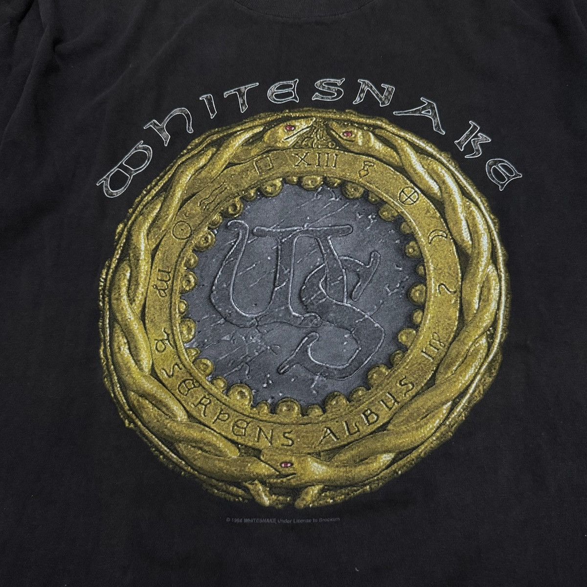 Band Tees × Vintage Vintage 90s Whitesnakes Fall Tour 1994 Tshirt Size US L / EU 52-54 / 3 - 8 Thumbnail
