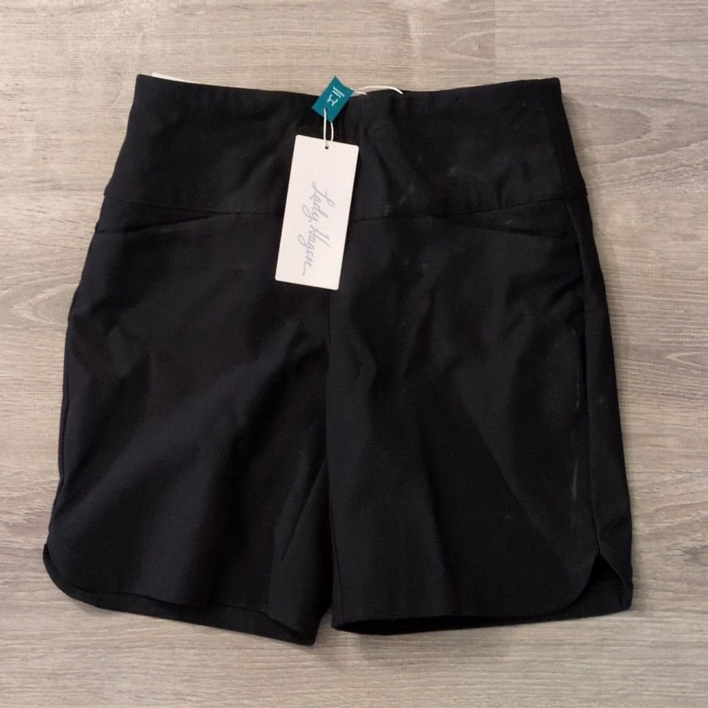 Other Lady Hagen Black Sculpt 7" Shorts Size Small Size 27" / US 4 / IT 40 - 2 Thumbnail